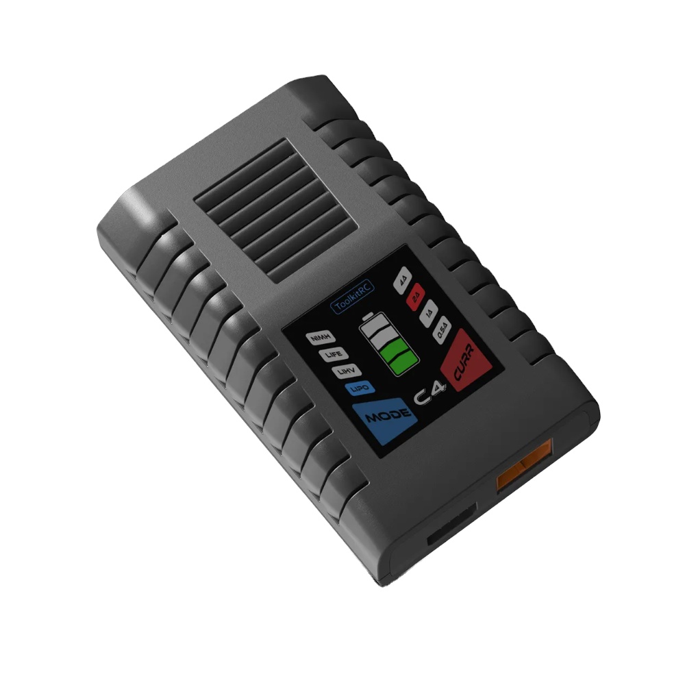 Drone Racing Charger - ToolkitRC C4 50W 5A AC Charger