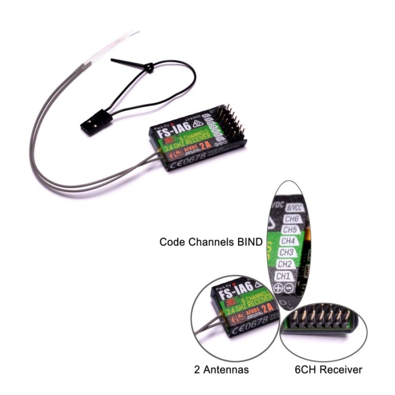 Flysky FS-IA6 Receiver 6CH Dua - Drone Racing Battery 리뷰 및 가격