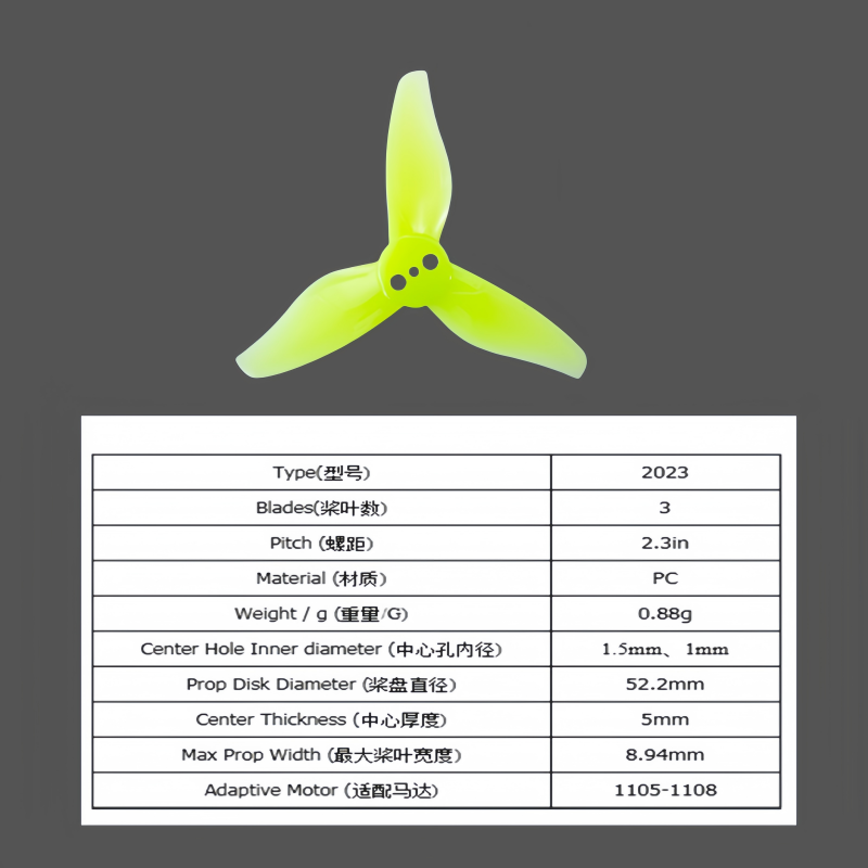 Gemfan 2023 three bladed 2-inc - Drone Racing Gate 리뷰 및 가격