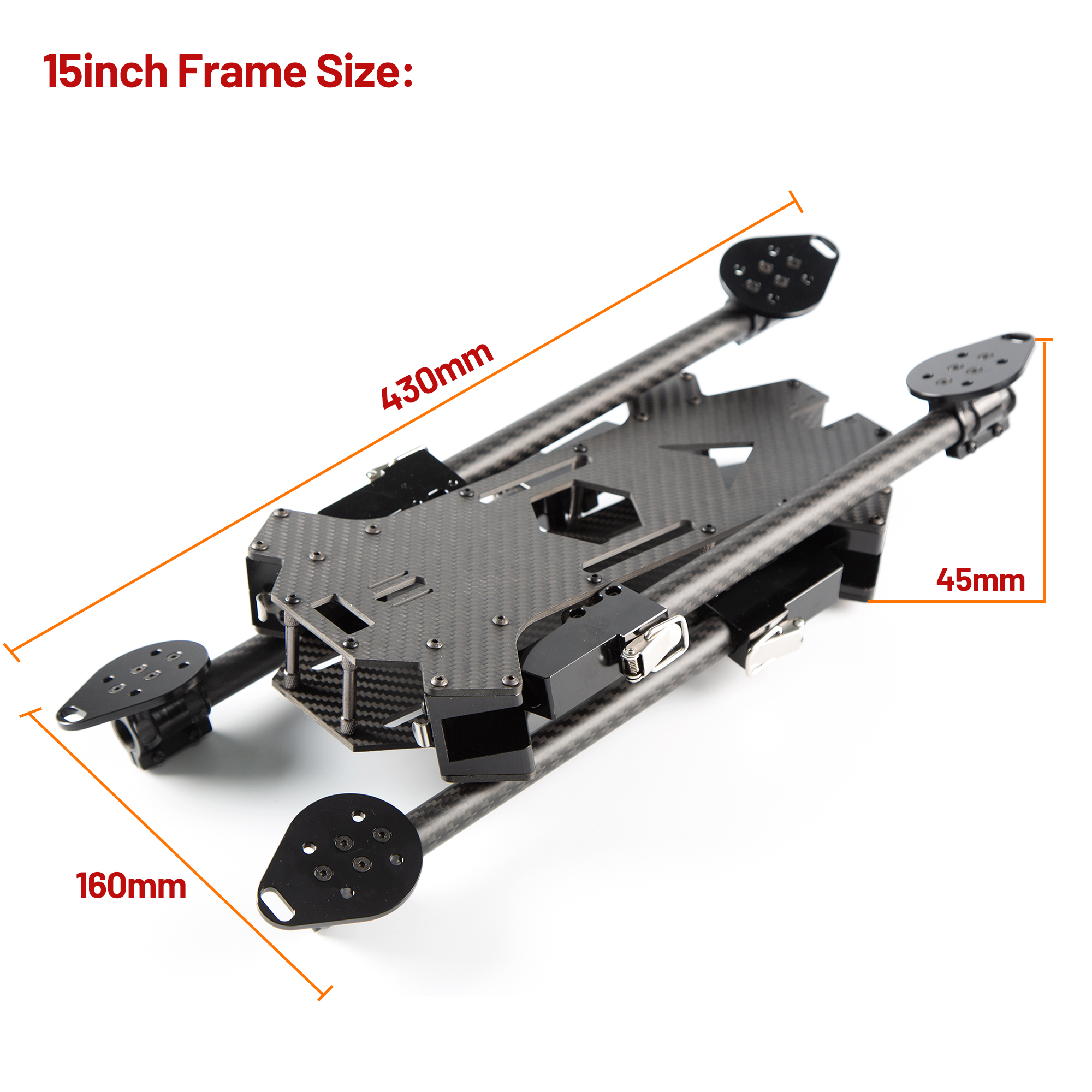 15inch /17inch FPV Carbon Fibe - Drone Racing Frame 리뷰 및 가격