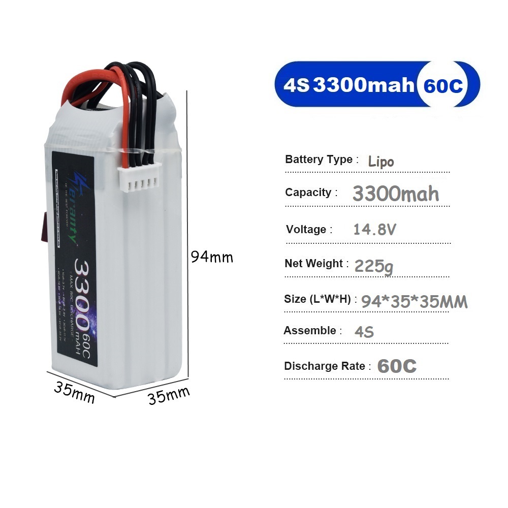 LiPo Rechargeable Battery 4S 3 - Drone Racing Battery 리뷰 및 가격