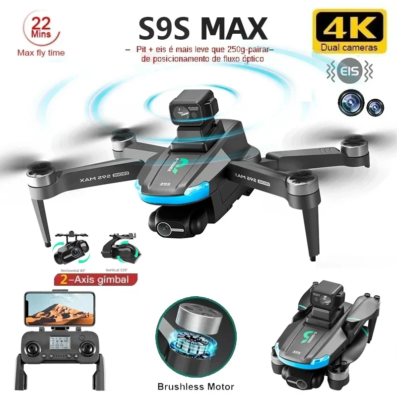 NEW S9S MAX MINI Drone 4K 2-Ax - Drone Racing Camera 리뷰 및 가격