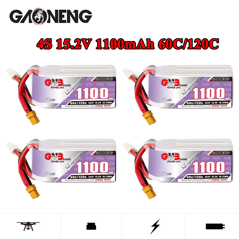GNB 4S 1100mAh 60C/120C HV Lip - Drone Racing Battery 리뷰 및 가격