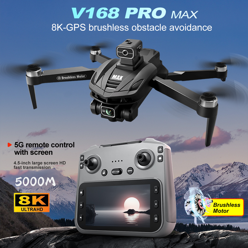 V168 PRO Max GPS Drone 8K Prof - Drone Racing Camera 리뷰 및 가격