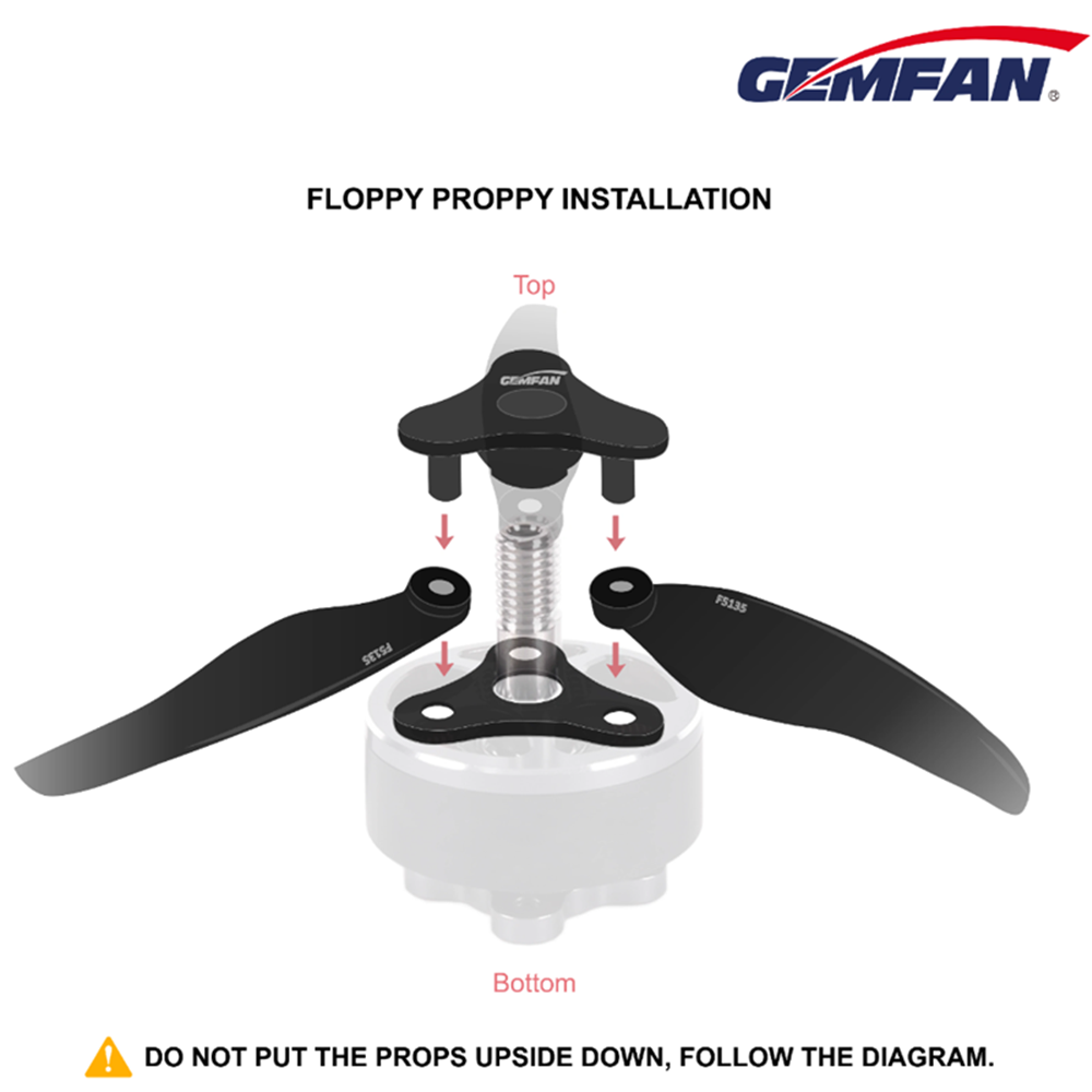 Folding Propeller 5135 Gemfan  - Drone Racing Esc 리뷰 및 가격