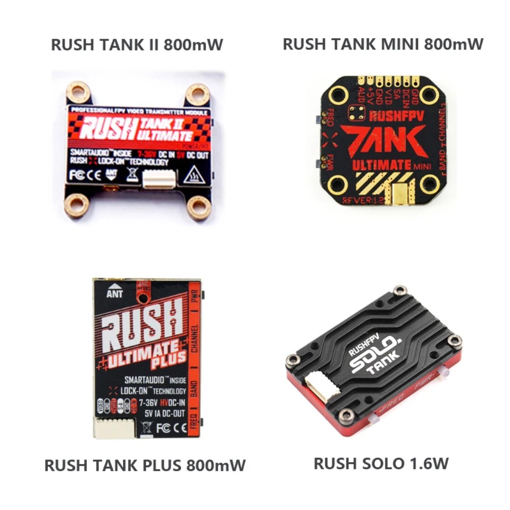 RUSH TANK Ultimate II/Mini/ PL - Drone Racing Vtx 리뷰 및 가격