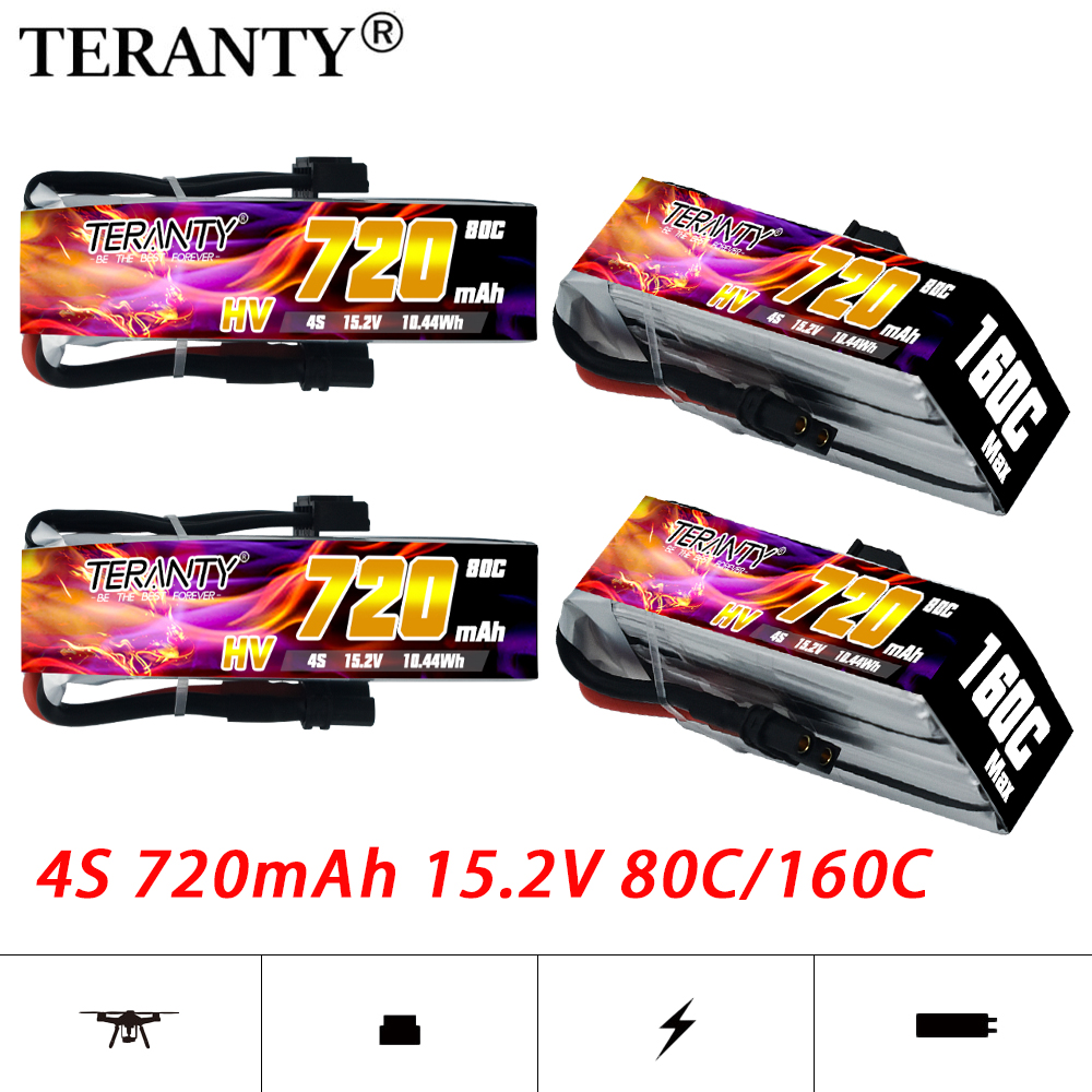 TERANTY 720mAh 4S 15.2V HV Lip - Drone Racing Battery 리뷰 및 가격