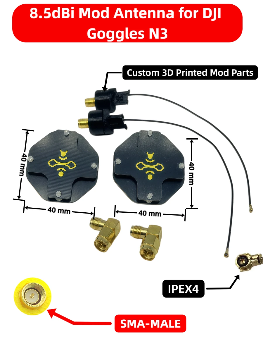 8.5dBi LHCP FPV Patch Antenna  - Drone Racing Goggles 리뷰 및 가격