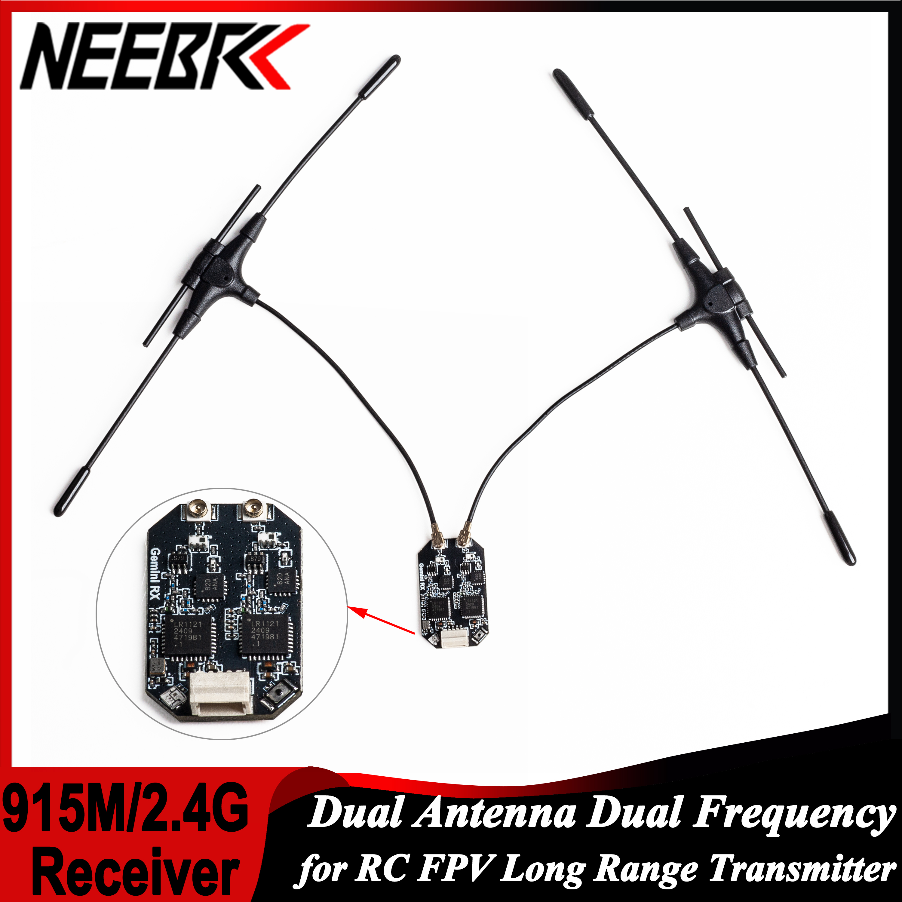 ELRS 915MHz/2.4GHz Gemini Dual - Drone Racing Antenna 리뷰 및 가격