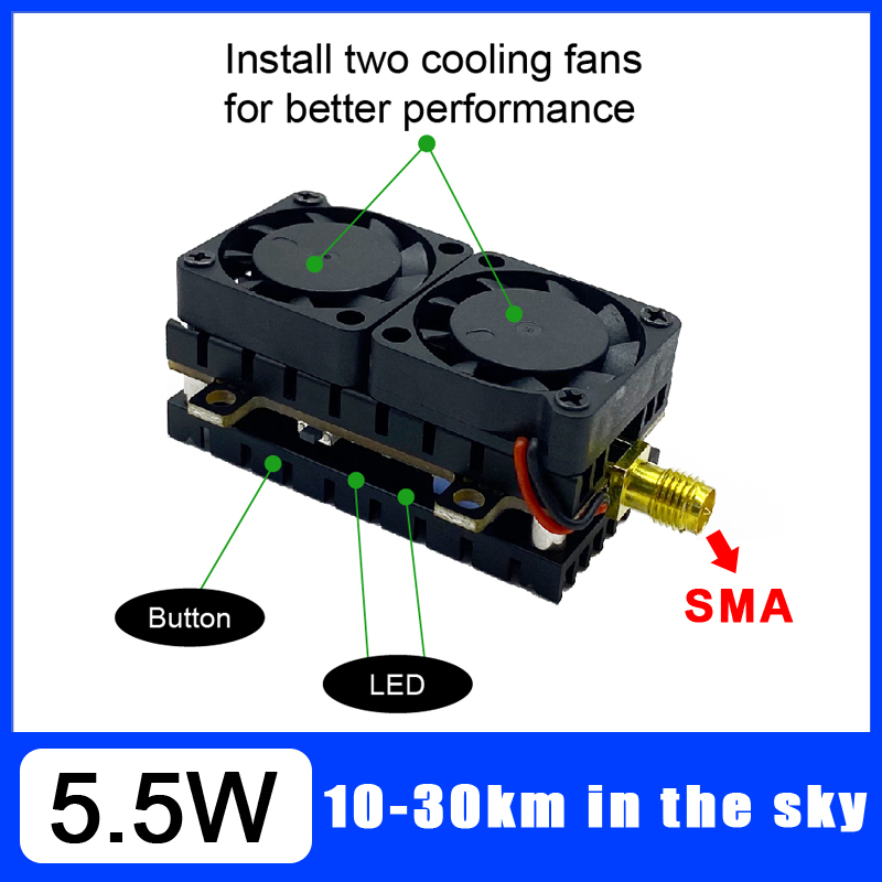 Long Range 5.8GHz 5.5W Video T - Drone Racing Vtx 리뷰 및 가격