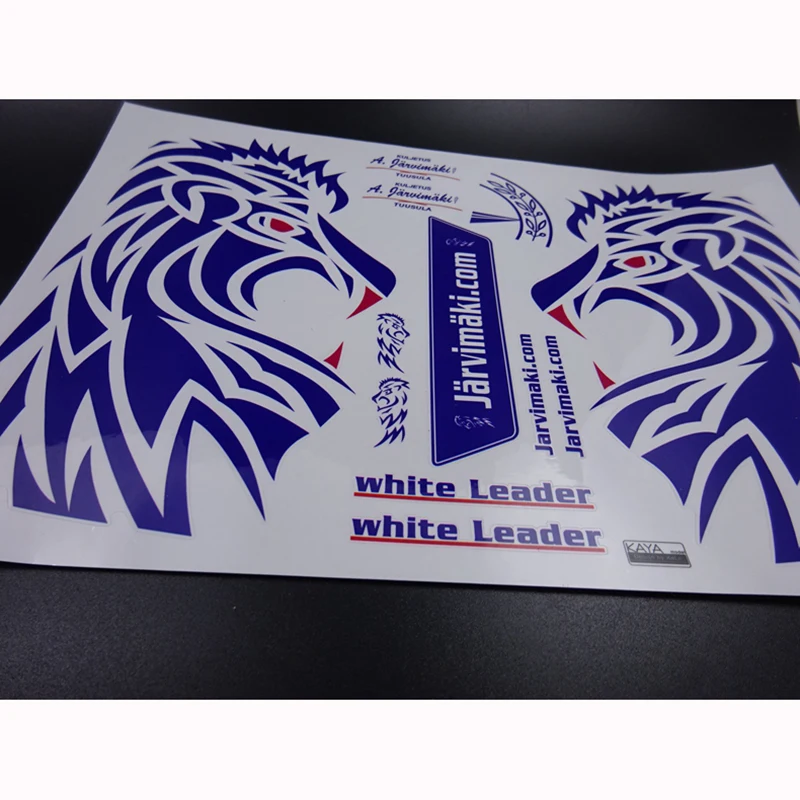 Blue Lion Livery Sticker Decor - Drone Racing Receiver 리뷰 및 가격