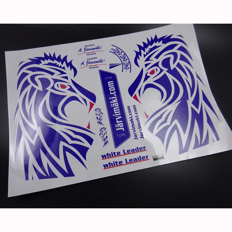 Blue Lion Livery Sticker Decor - Drone Racing Receiver 리뷰 및 가격